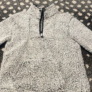 sherpa, size xs, white and black